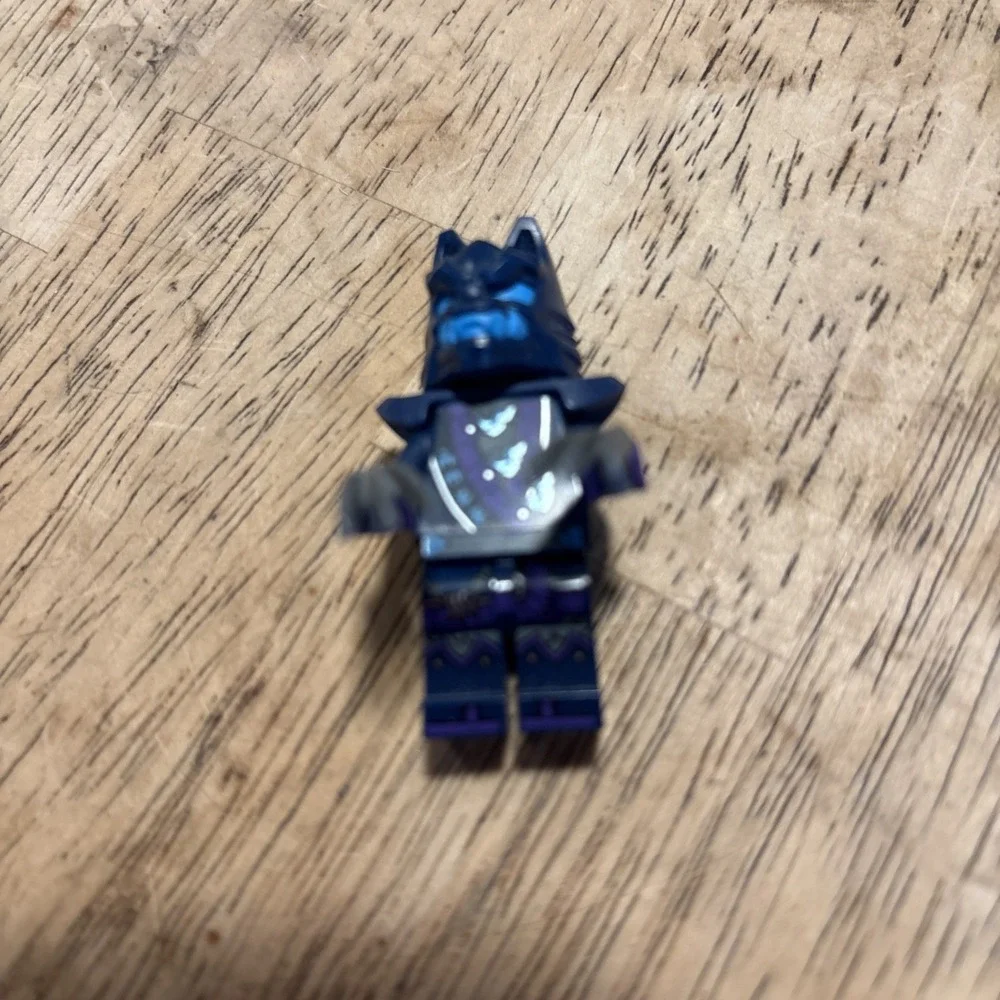 LEGO NINJAGO Dragons Rising Dark Blue Wolf Mask Warrior Minifigure 892402 njo851